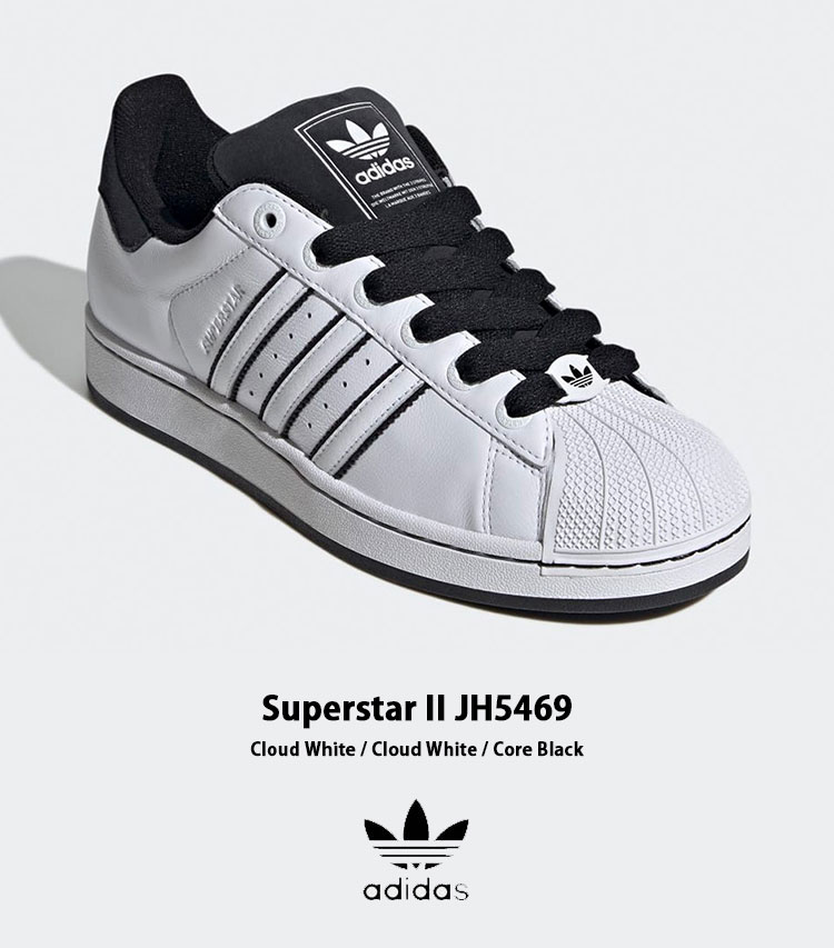 adidas（アディダス） スニーカー adidas SUPERSTAR II JH5469 Cloud