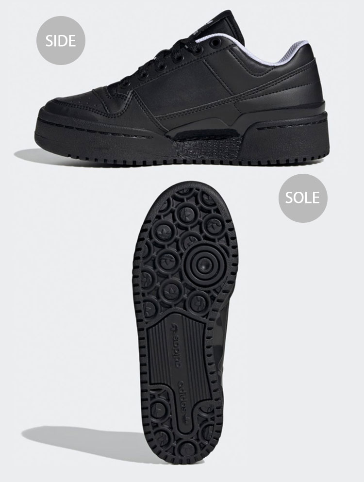 adidas（アディダス） スニーカー FORUM BOLD J JH5592 BLACK WHITE