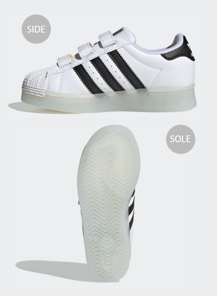 adidas SUPERSTAR キッズシューズ ブラック/ホワイト 楽天市場】adidas アディダス キッズ スニーカー adidas
