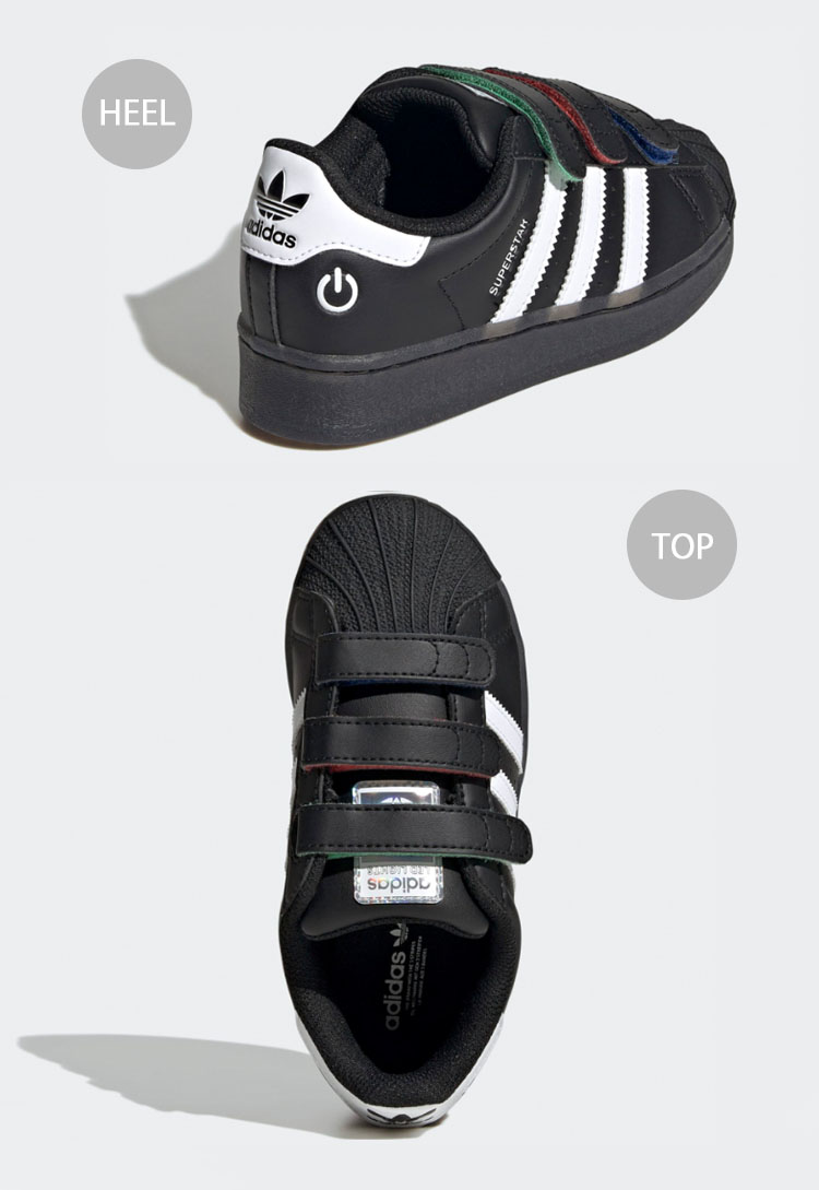 adidas SUPERSTAR キッズシューズ ブラック/ホワイト 楽天市場】1日はポイント5倍！アディダス スーパースター