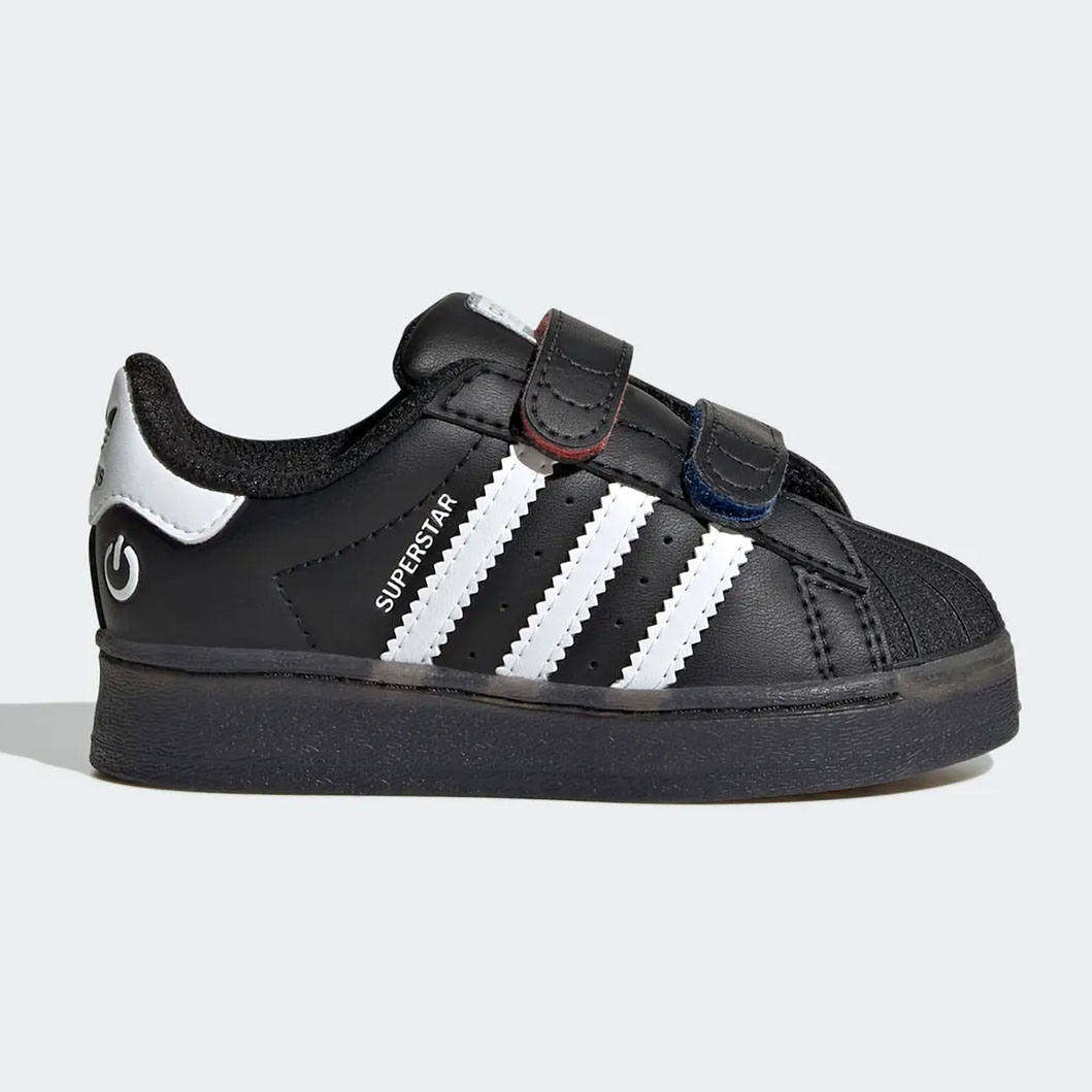 adidas アディダス キッズ シューズ LEDライト付き SUPERSTAR
