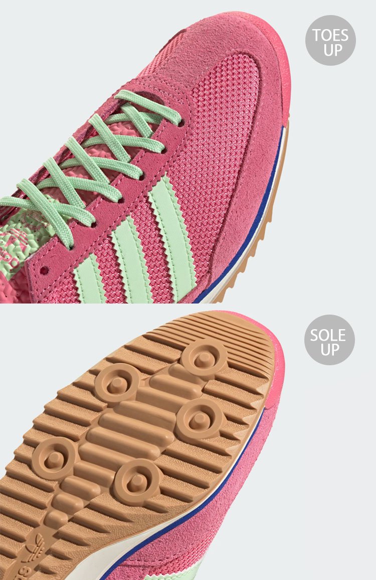 adidas originals アディダス スニーカー SL 72 シューズ スーパーライト72 PINK ピンク JI1879 / BLUE ブルー JI1878 メッシュ スエード adidas（アディダス） adidas originals スニーカー SL 72 シューズ