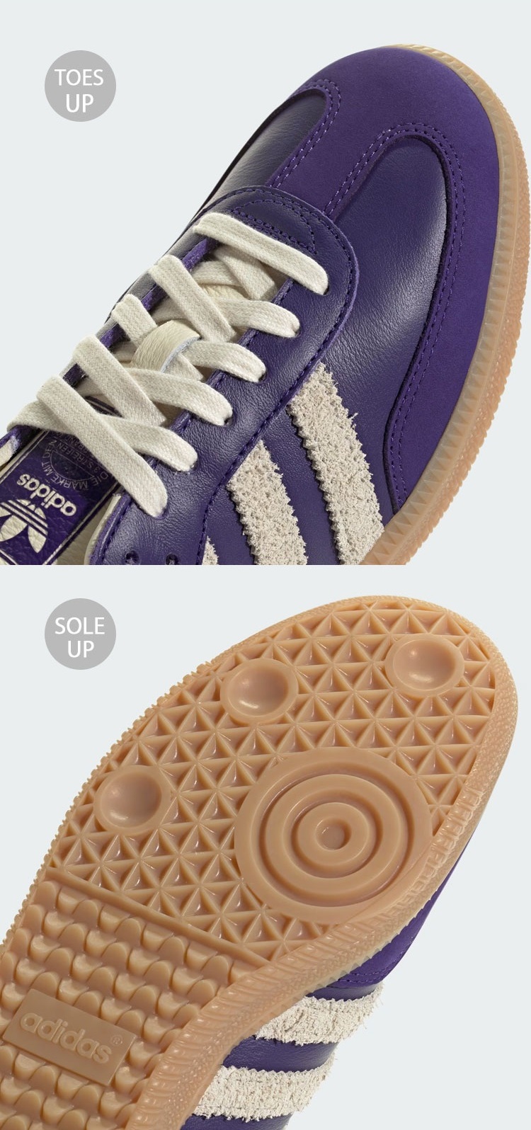 【関税-送料込み】ADIDAS SAMBA OG W CREAM PURPLE JI2736 adidas Samba OG Shoes - Purple | Free Shipping with adiClub