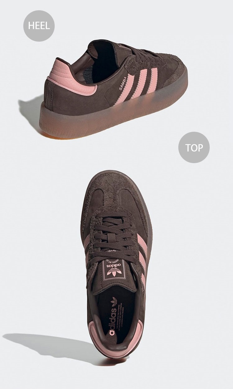 韓国限定【ADIDAS】 アディダス SAMBAE W JI2744 新品正規品 adidas（アディダス） スニーカー SAMBAE W JI2744 Dark Brown
