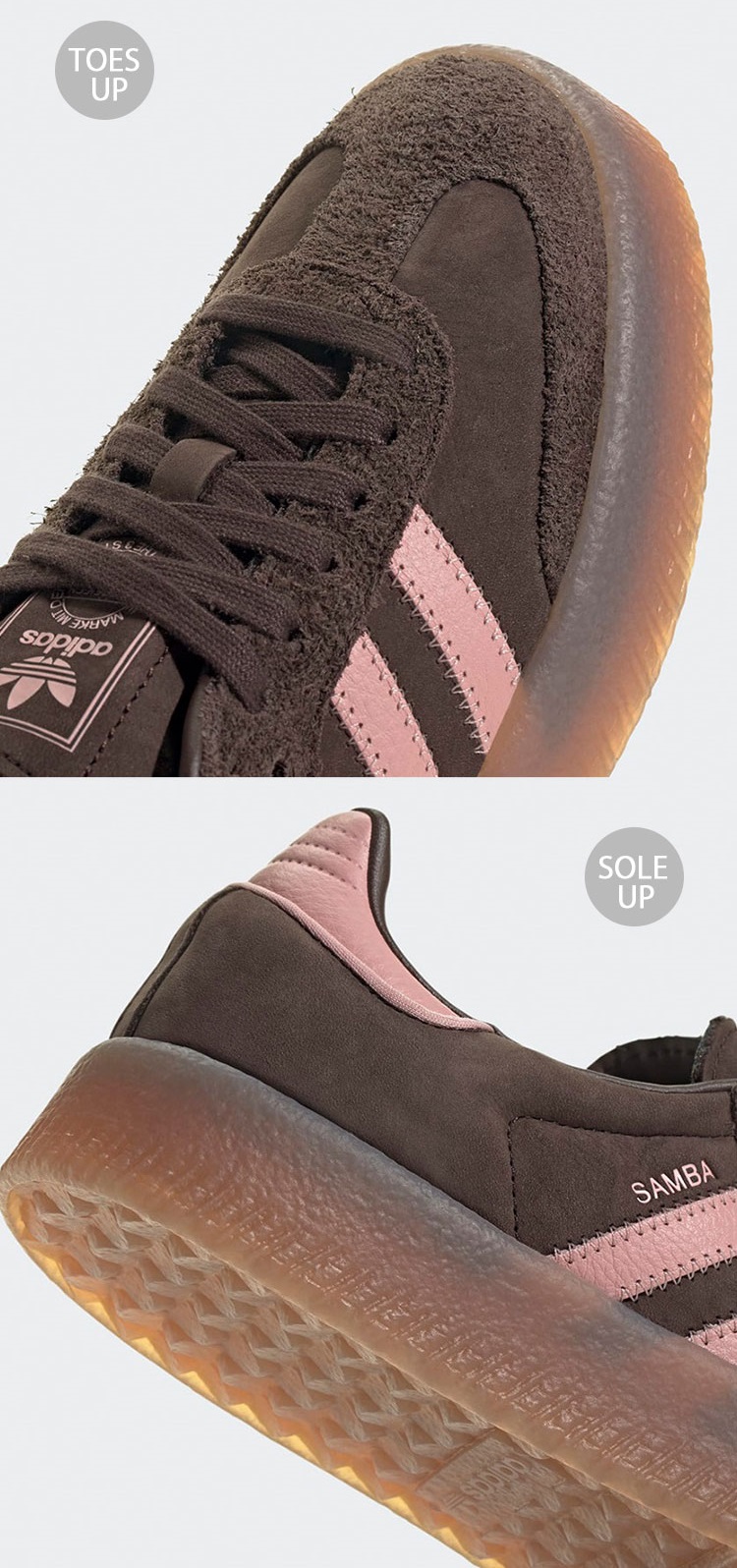 韓国限定 アディダス SAMBAE W JI2744 新品　23.5 WMNS) adidas Sambae 'Dark Brown Wonder Mauve' JI2744