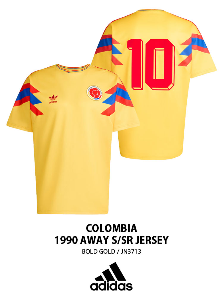 adidas（アディダス） 半袖 ジャージ Tシャツ COLOMBIA 1990 AWAY S/SR