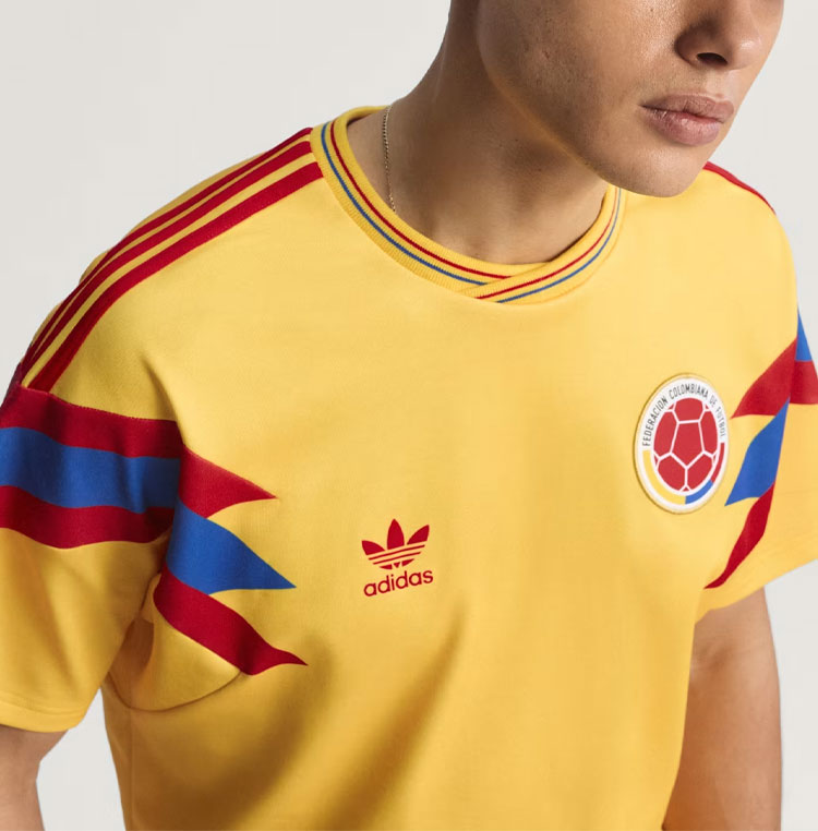 adidas（アディダス） 半袖 ジャージ Tシャツ COLOMBIA 1990 AWAY S/SR