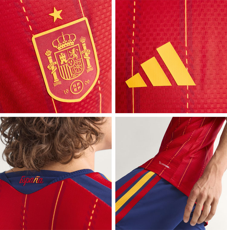 adidas（アディダス） 半袖 ジャージ Tシャツ SPAIN 26 HOME AUTHETIC