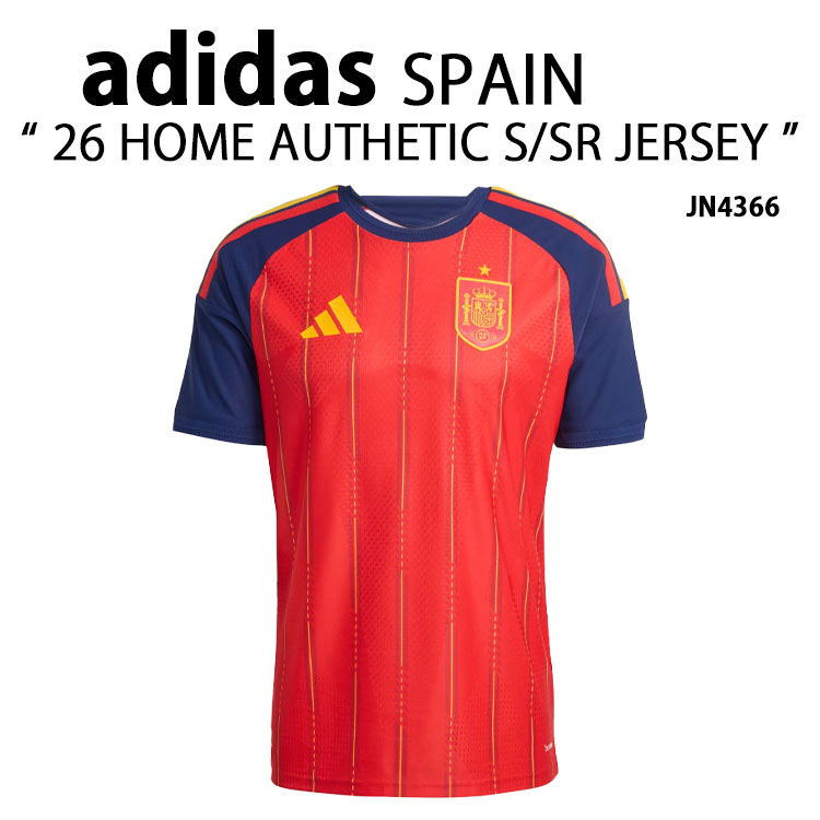 adidas（アディダス） 半袖 ジャージ Tシャツ SPAIN 26 HOME AUTHETIC