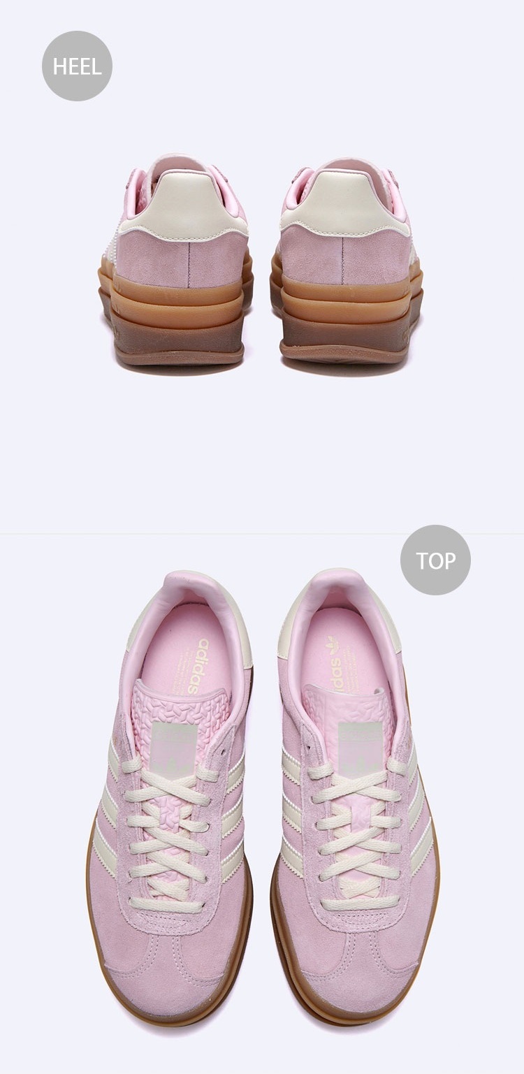 【関税-送料込み】ADIDAS W GAZELLE BOLD CLEAR PINK JQ7777 WMNS adidas Gazelle Bold Shoes Clear Pink JQ7777_ | Chicago