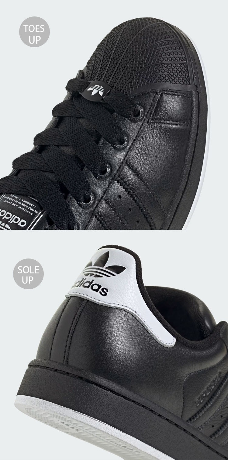adidas アディダス スニーカー SUPERSTAR II JR0029 Core Black