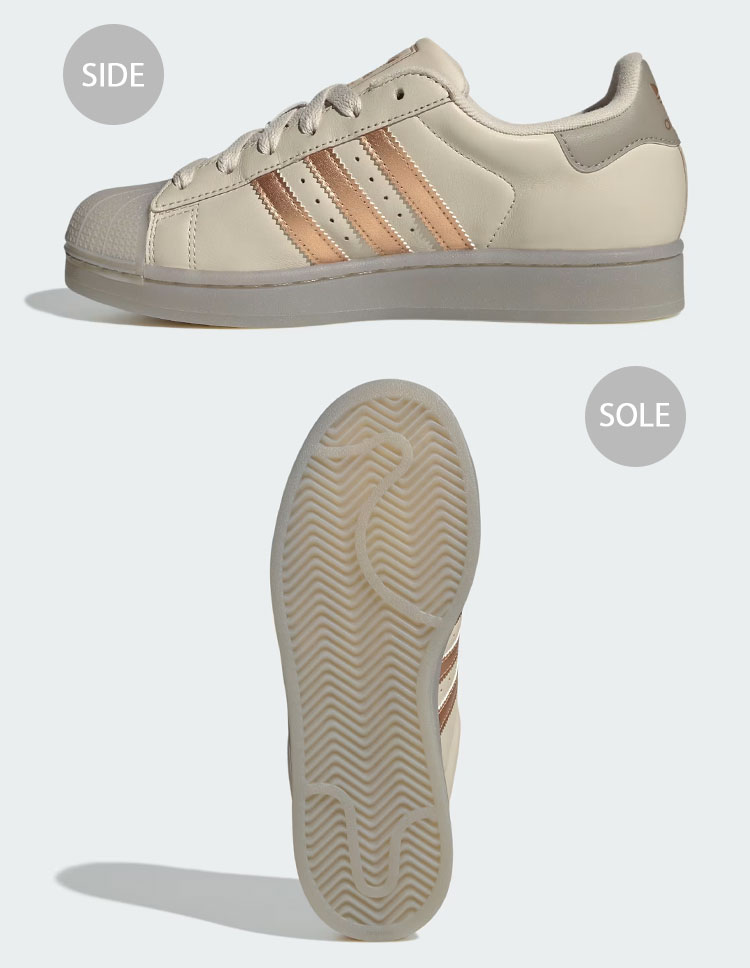 adidas Originals アディダス オリジナルス スニーカー SUPERSTAR II JR7355 BEIGE シューズ スーパースターII ベージュ メンズ レディース adidas（アディダス） adidas Originals オリジナルス スニーカー
