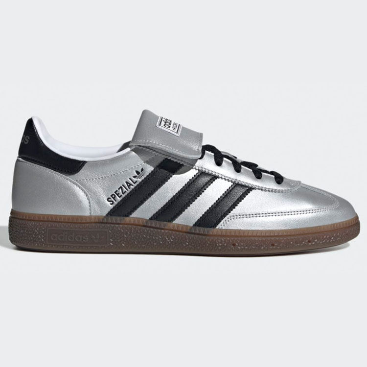 adidas originals アディダス スニーカー HANDBALL SPEZIAL JS0599 ハンドボール スペツィアル SILVER BLACK GUM シューズ ロングタン シルバー ブラック ガム | adidas | 01