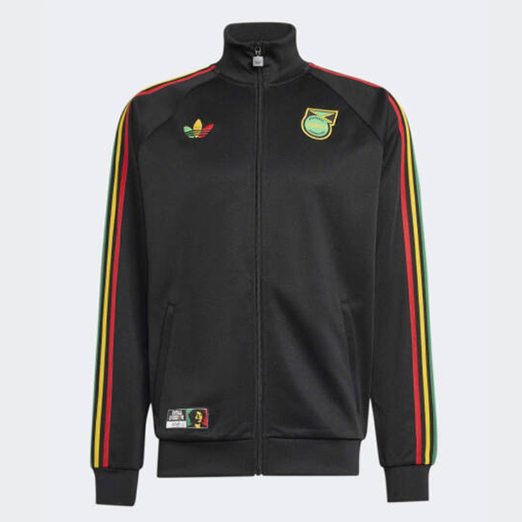 adidas トラックジャケットボブ・マーリー adidas JAMAICA X BOB MARLEY ORIGINALS TRACK TOP ブラック