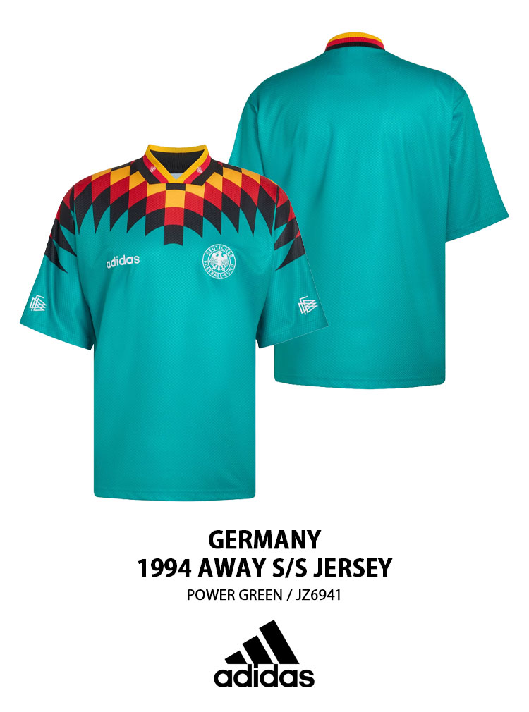 adidas（アディダス） 半袖 ジャージ Tシャツ GERMANY 1994 AWAY S/S