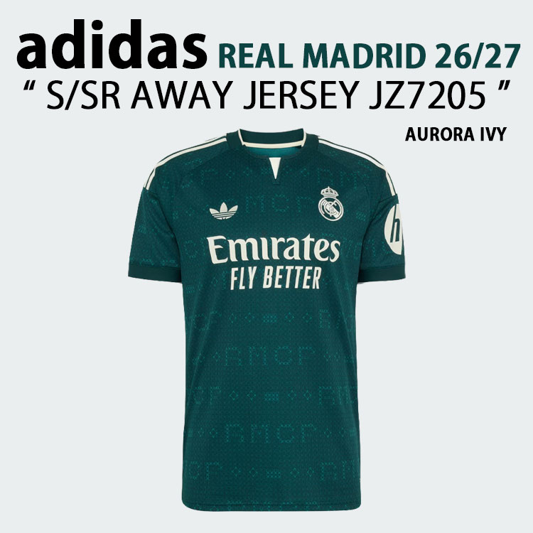 adidas（アディダス） レアルユニ 半袖 ジャージ Tシャツ REAL MADRID