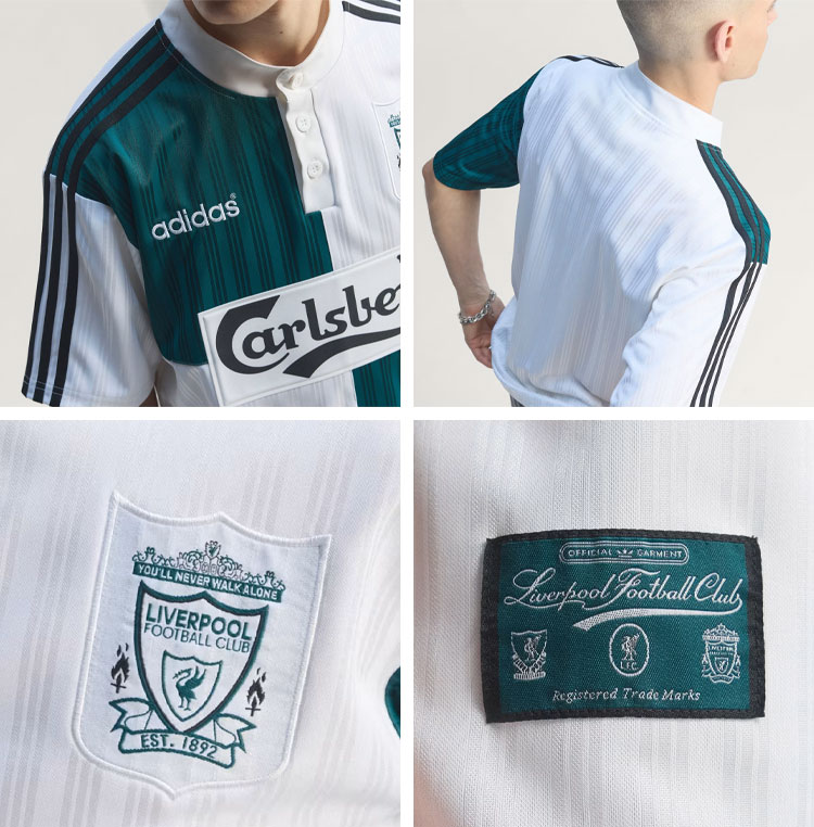 adidas（アディダス） 半袖 ジャージ Tシャツ LIVERPOOL FC 95 AWAY S
