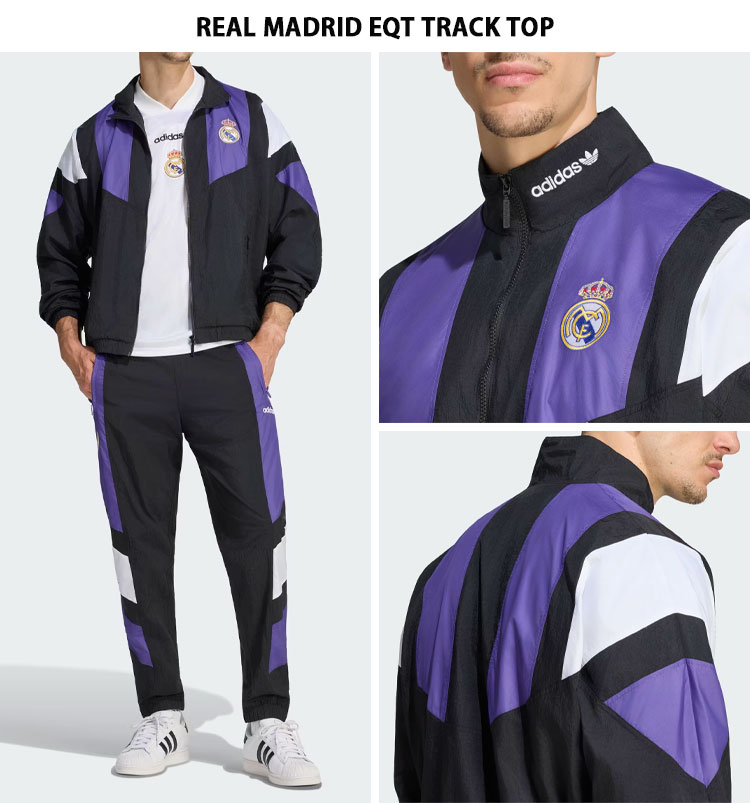 adidas（アディダス） レアルトラックトップ REAL MADRID EQT TRACK
