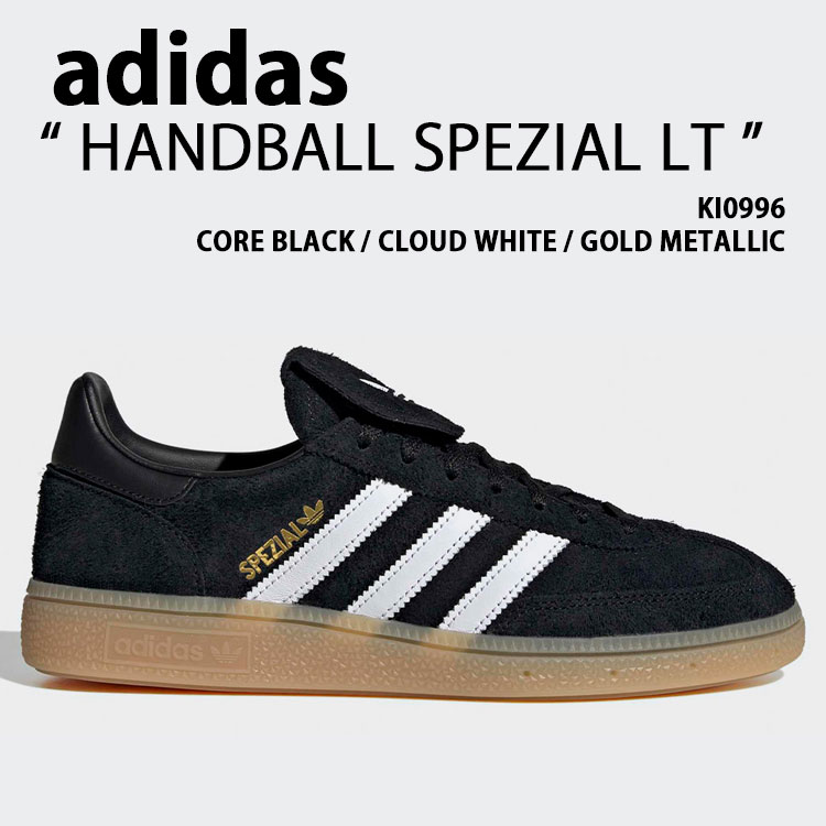 新品限定モデルadidas originals Handbal SPEZIAL スエードスニーカー　アディダス ブラックホワイト スニーカー 25.5センチ adidas（アディダス） adidas HANDBALL SPEZIAL ハンドボール