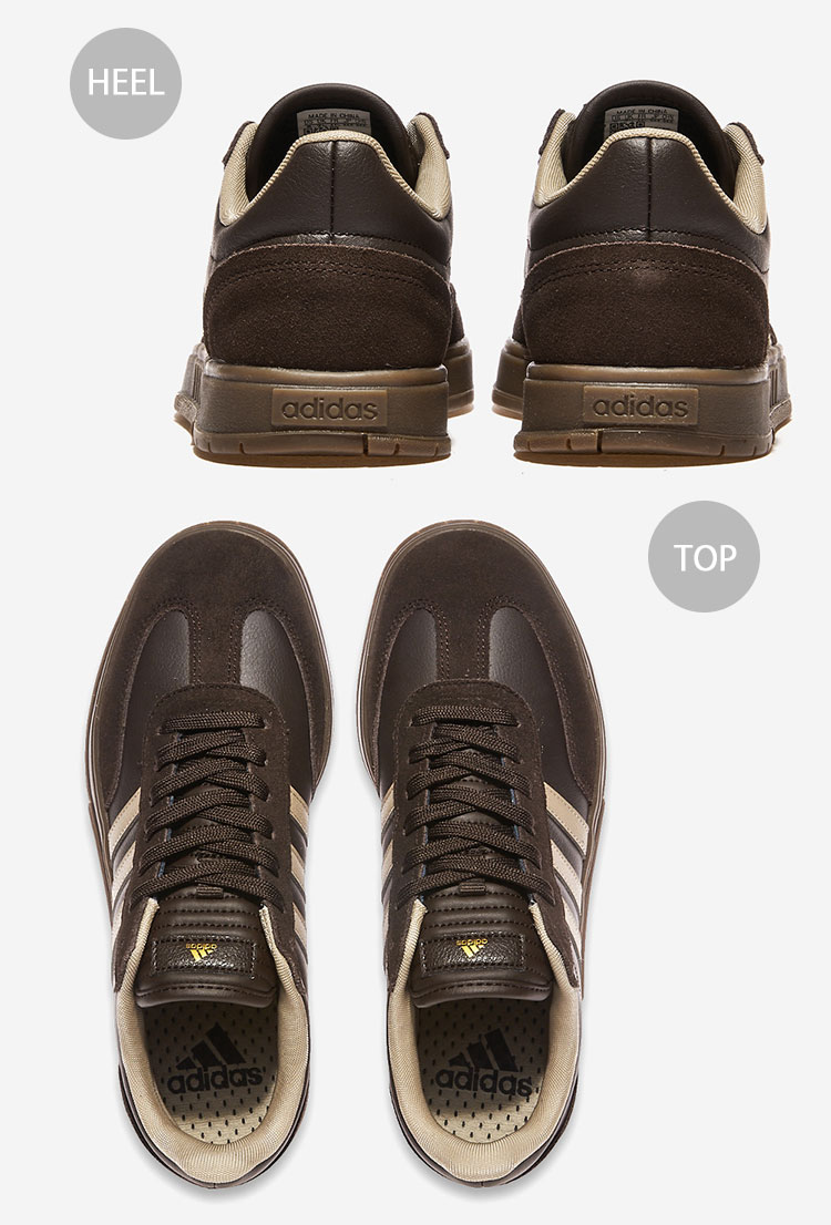 adidas（アディダス） スニーカー GRADAS KJ0859 DARK BROWN シューズ