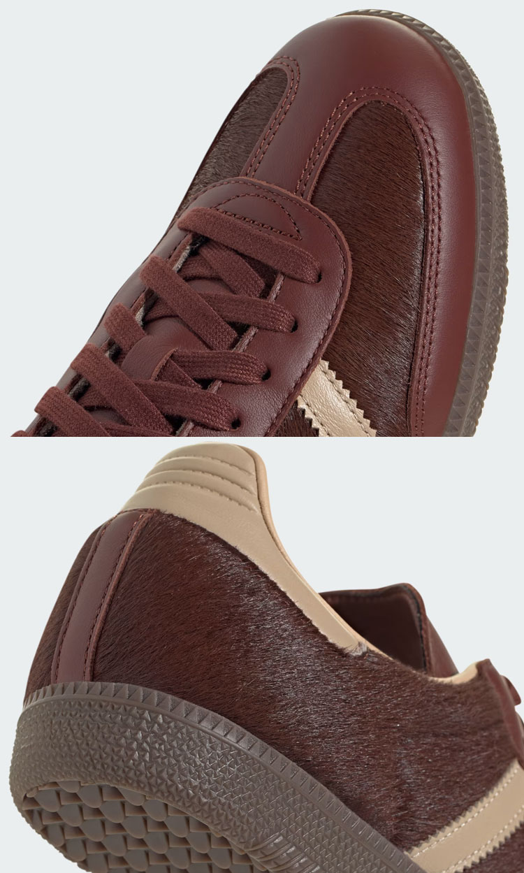 adidas originals アディダス スニーカー SAMBA OG KJ8902 BROWN シューズ サンバOG ブラウン ヘアリースエード メンズ レディース adidas（アディダス） adidas originals スニーカー SAMBA OG KJ8902