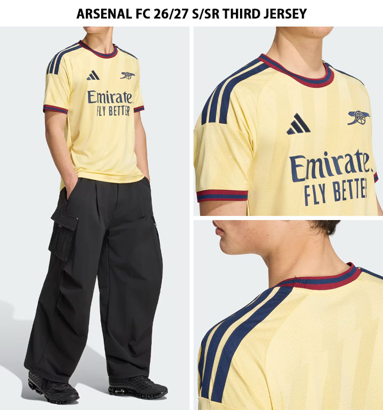 adidas（アディダス） アーセナルユニ 半袖 ジャージ Tシャツ ARSENAL