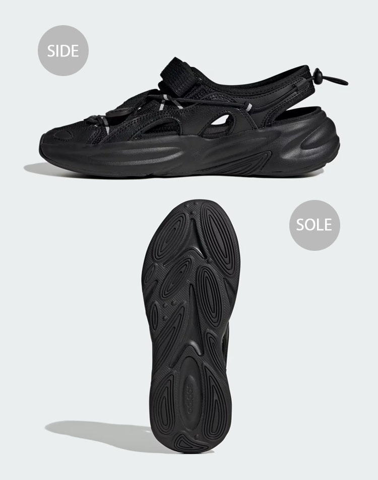 ★人気★ ADIDAS OZWAVE Sandal Core Black adidas アディダス スポーツサンダル OZWAVE SANDAL オズ