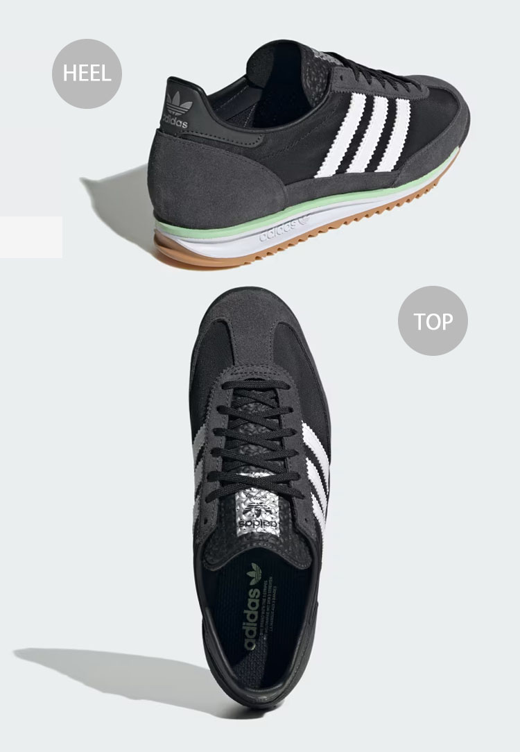 スニーカー adidas SL 72 OG Black JH7390 adidas SL 72 OG Sneakers - Black | Free Shipping with adiClub