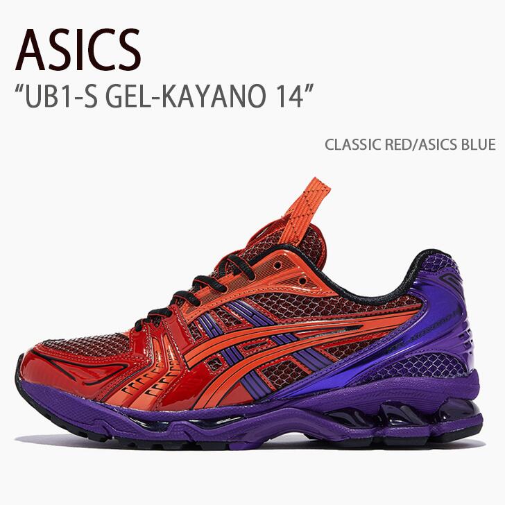 ASICS アシックス スニーカー UB1-S GEL-KAYANO 14 CLASSIC RED