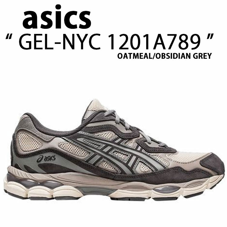 ASICS asics アシックス スニーカー GEL-NYC OATMEAL OBSIDIAN