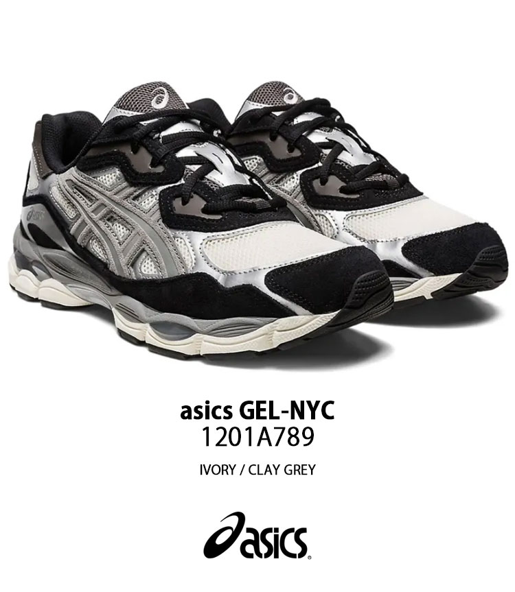 asics アシックス スニーカー シューズ GEL-NYC IVORY CLAY