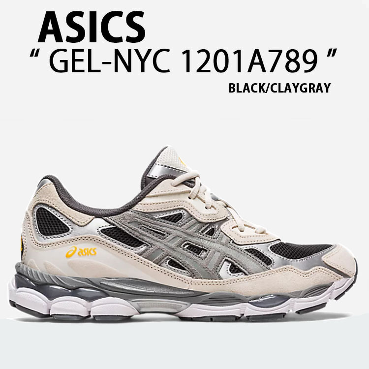 asics アシックス スニーカー GEL-NYC BLACK CLAY