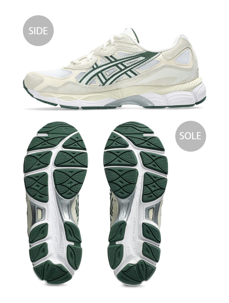 asics 限定モデル ライトモード ステップン スニーカー ASICS（アシックス） スニーカー GEL-NYC 1203A383-750 IVORY FOREST