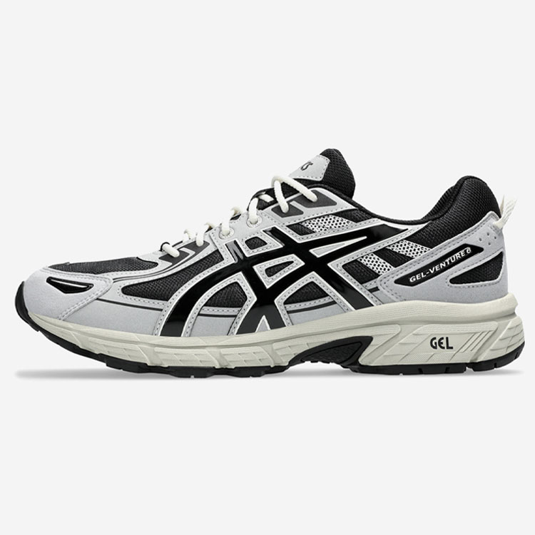 asics GEL-VENTURE 7 安全靴 ホワイト/ブラック/レッド ASICS（アシックス） スニーカー GEL-VENTURE 6 1203A438-001 BLACK
