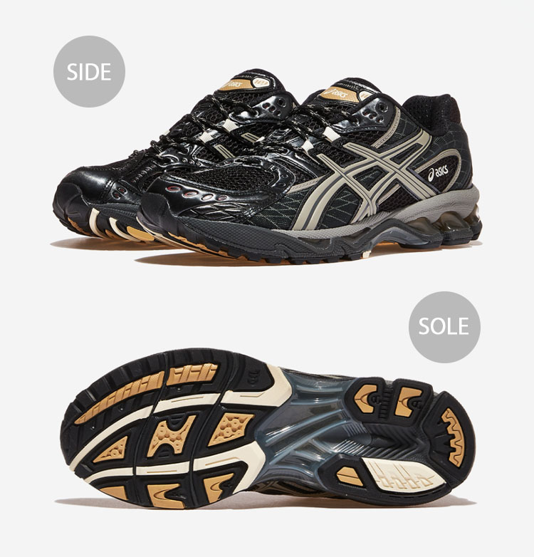 ASICS（アシックス） スニーカー GEL-NIMBUS 10.1 BLACK CLAY GRAY