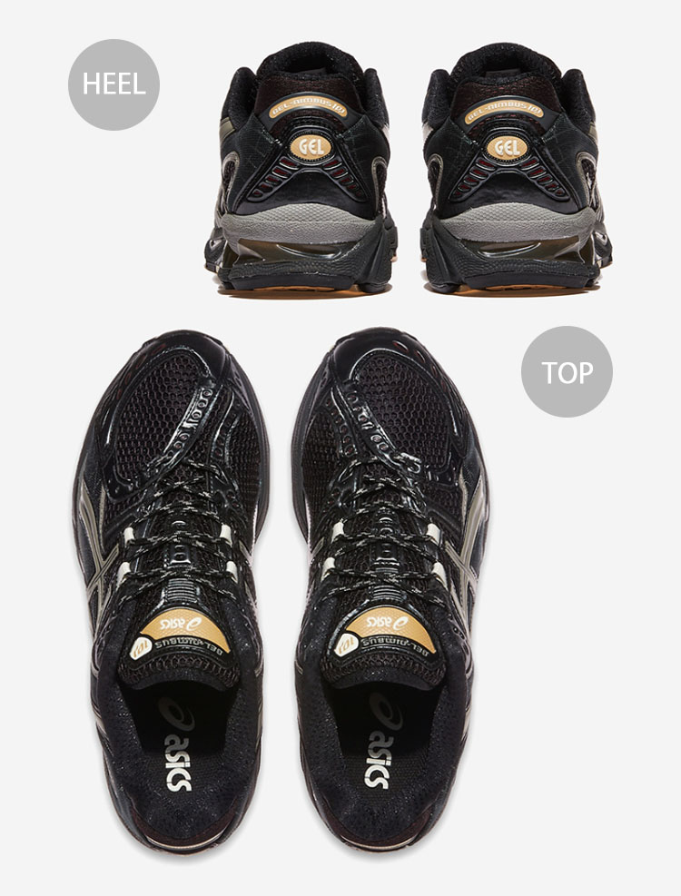 ASICS（アシックス） スニーカー GEL-NIMBUS 10.1 BLACK CLAY GRAY