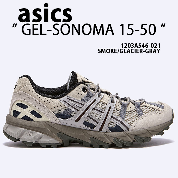 asics アシックス　GEL-SONOMA 15-50 GEL-SONOMA 15-50 | Unisex | White/Smoke Grey | Sportstyle
