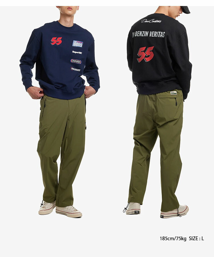 DEUS EX MACHINA（デウスエクスマキナ） ロンT MOTO DECAL CREW モト