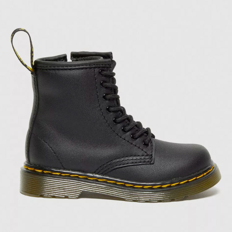 Dr.Martens ドクターマーチン キッズ ブーツ TODDLER 1460 SOFTY T LEATHER LACE UP BOOTS 27035001 BLACK SOFTY T ブーツ 子供 キッズ シューズ ブラック