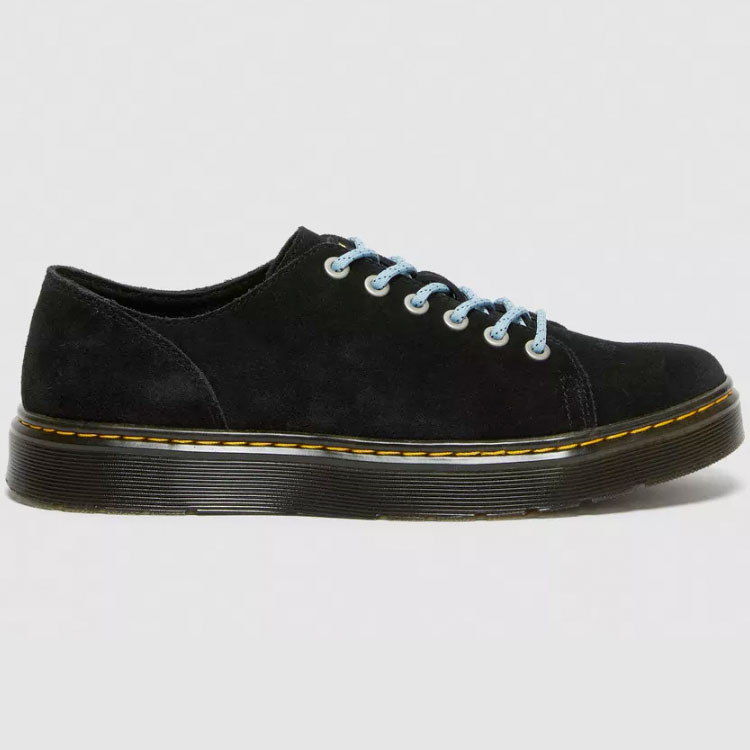 Dr.Martens ドクターマーチン スニーカー シューズ DANTE 6ホール SUEDE LEATHER SHOES BLACK E.H.SUEDE 27780001 ダンテ スウェード スエード レザー ブラック