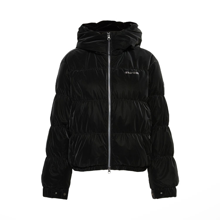 EIDER アイダー レディース パディングジャケット SHIRRING WNS DOWN JACKET シャーリング ダウンジャケット ブルー ブラック DWW25568 韓国ファッションの画像