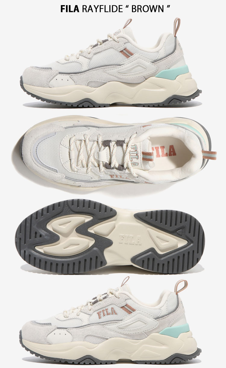 FILA フィラ スニーカー RAYFLIDE 1RM02053E_109/161/444 GREY