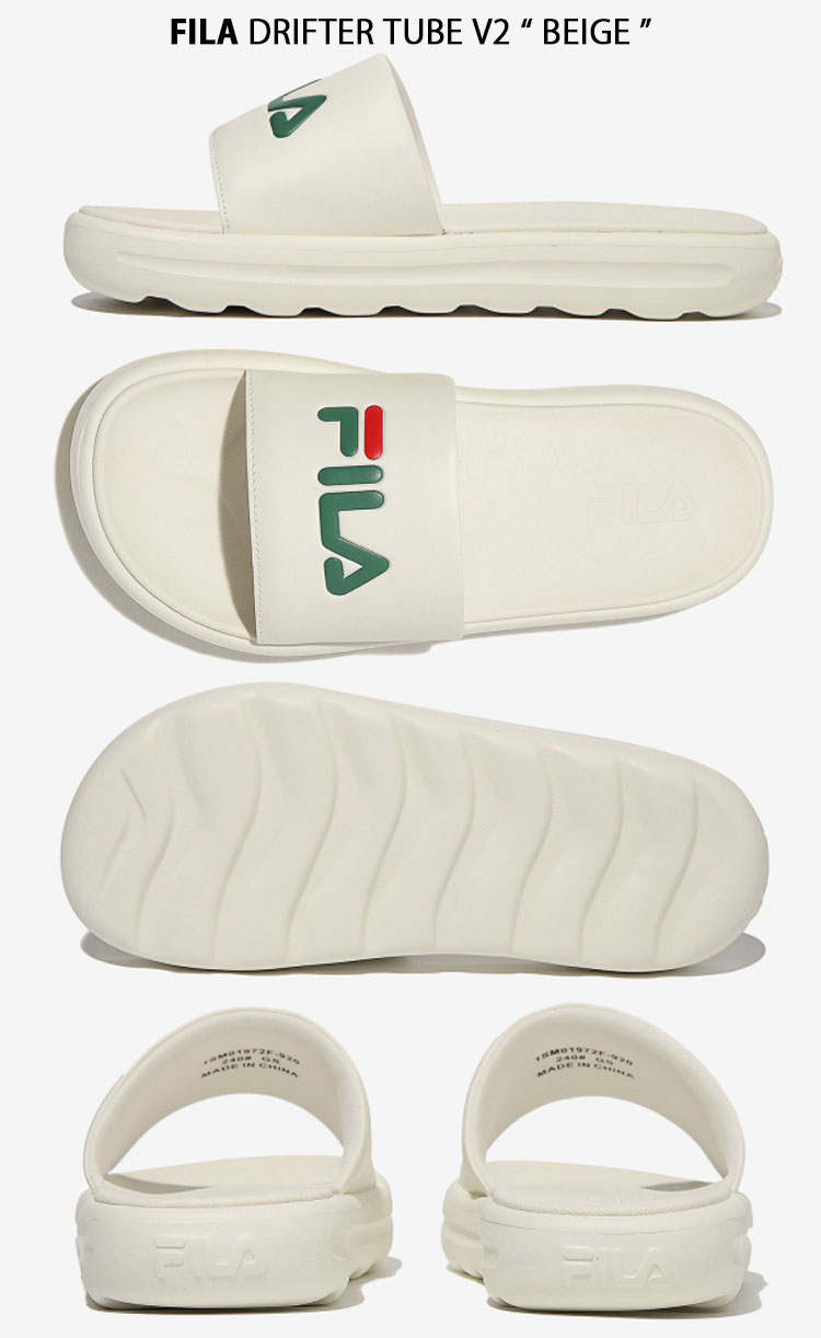 FILA(フィラ)★男女兼用_ドリフターチューブスライド_2色 FILA(フィラ)☆男女兼用_ドリフターチューブスライド_2色 (FILA