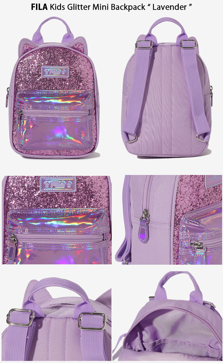 FILA（フィラ） キッズ 鞄 KIDS GLITTER MINI BACKPACK FK3BPF5302F