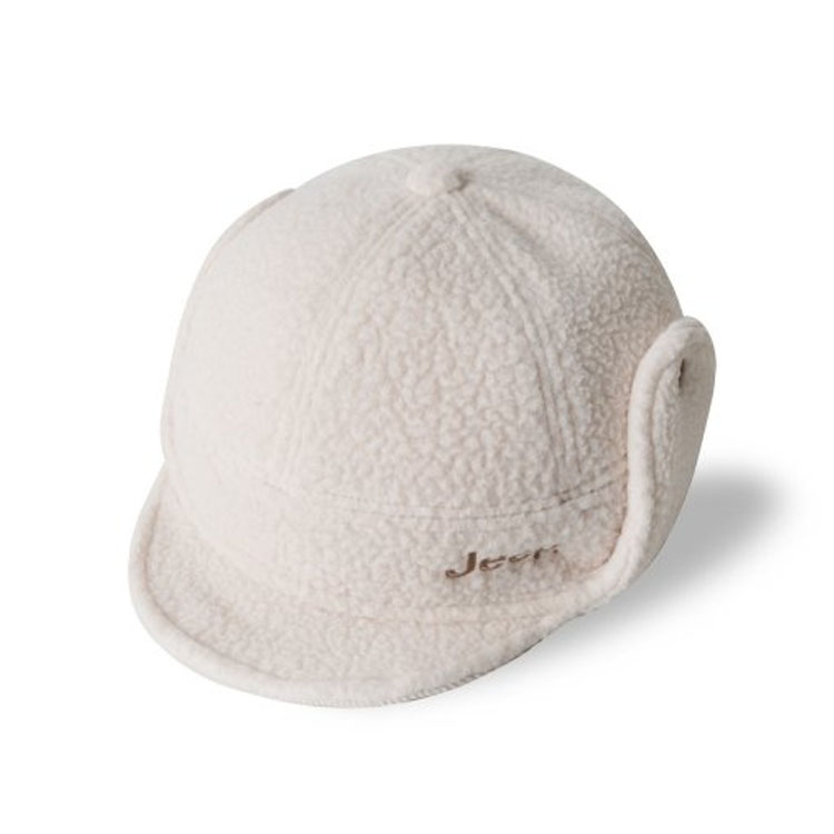 Jeep ジープ キャップ FLEECE EARMUFF BALL CAP フリース イヤーマフ ボール キャップ 帽子 耳あて イヤーマフラー ロゴ メンズ レディース JN4GCU617