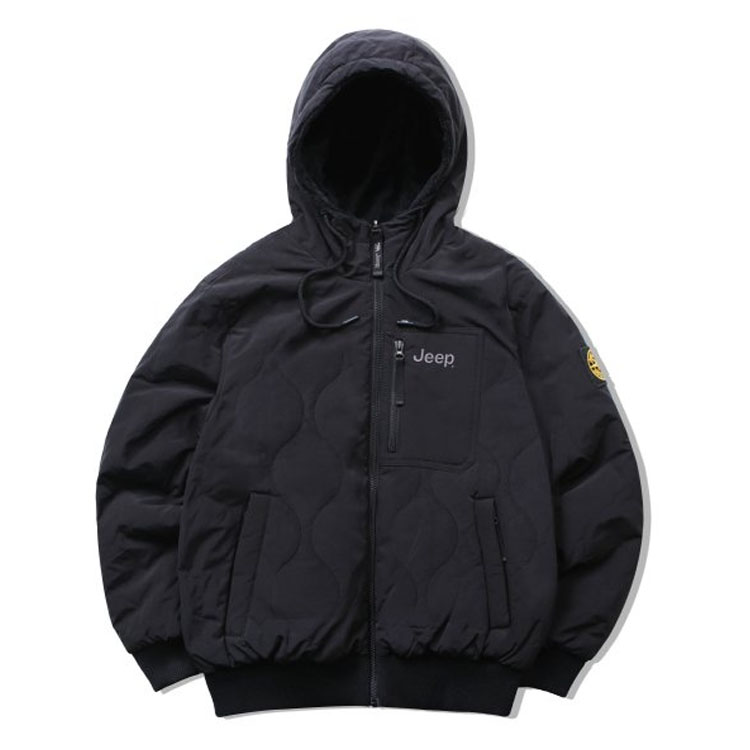 Jeep ジープ フリースジャケット QUILTING FLEECE REVERSIBLE HOOD JUMPER キルティング フリース リバーシブル フード ジャンパー メンズ レディース JN4JPU306