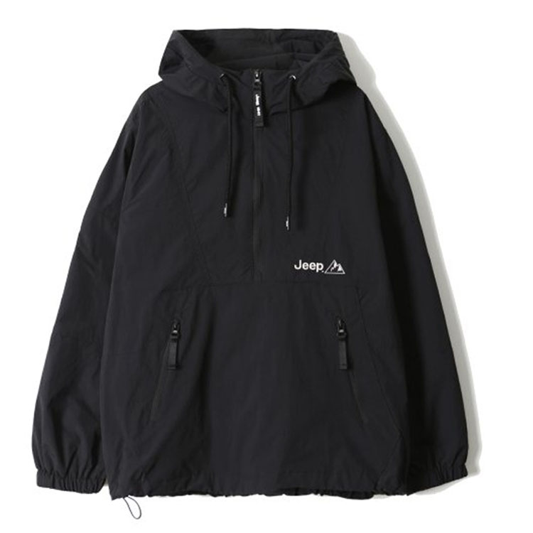 Jeep ジープ マウンテンパーカー MOUNTAIN LOGO ANORAK HOOD マウンテン ロゴ アノラック フード ジャケット メンズ レディース 男性用 女性用 JN5JPU255