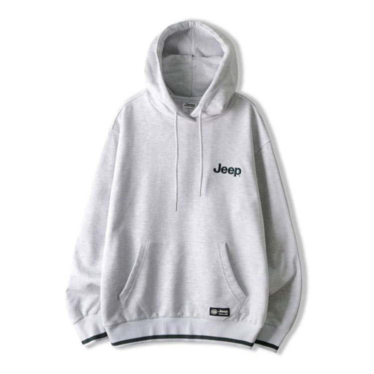 Jeep ジープ パーカー M LOGO LINE HOOD ロゴ ライン フード フーディ 長袖 プルオーバー カジュアル ストリート メンズ レディース 男性用 女性用 JO5THU031