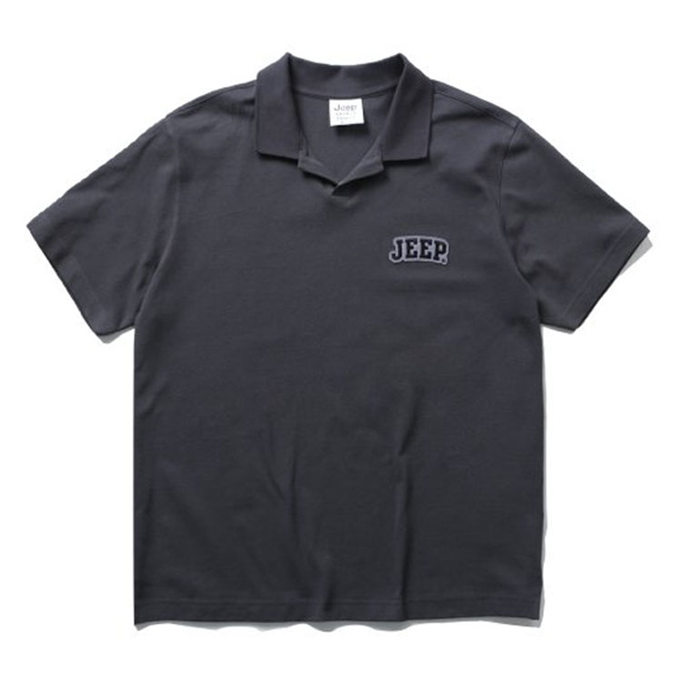 Jeep ジープ Tシャツ OPEN PIQUE HALF SLEEVES T-SHIRTS オープン ピケ ハーフ スリーブ ティーシャツ 半袖 カットソー メンズ レディース JO5TSU152｜a-dot｜04