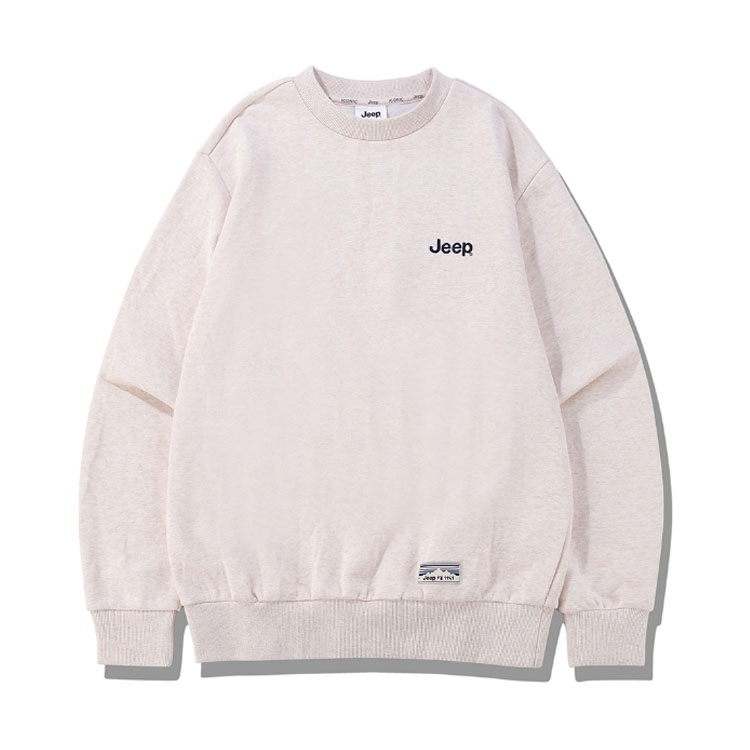 Jeep ジープ スウェット ESSENTIAL LOOSE FIT SMALL LOGO MTM ルーズフィット スモールロゴ マンツーマン 長袖 トレーナー メンズ レディース JQ5TSU802_2
